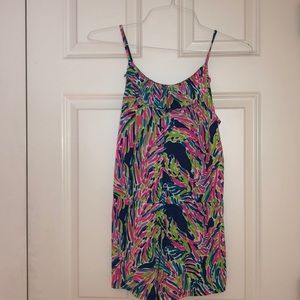 Colorful girls romper